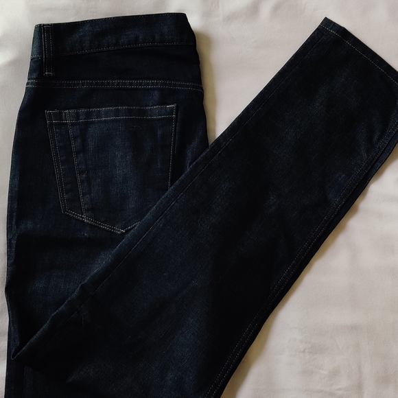 Dark Indigo Men's Perry Ellis Slim Fit Stretch Jeans - Picture 4 of 4